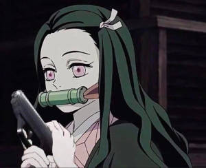 총을 든 귀살대 네즈코
