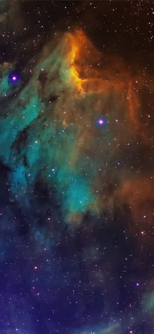 Blue Galaxy Iphone — 삼성 S23 배경화면