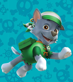 Paw Patrol 해적 라이키 월페이퍼 — Oppo Find N 배경화면