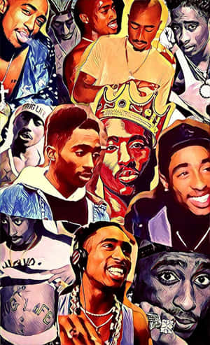 Tupac Iphone — Honor Pad 10 배경화면
