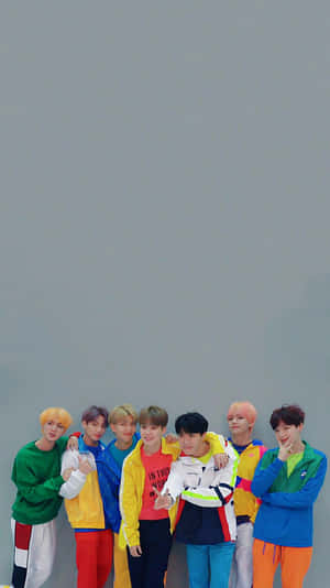 컬러풀 의상 BTS 포토슛 — 방탄소년단 단체 사진 배경화면