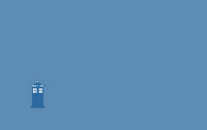 타디스 블루 감성 PC — 다크 블루 감성 GIF 배경화면
