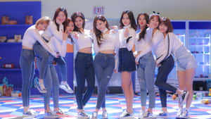 트와이스 그룹의 매혹적인 HD 배경화면 — 트와이스 배경화면