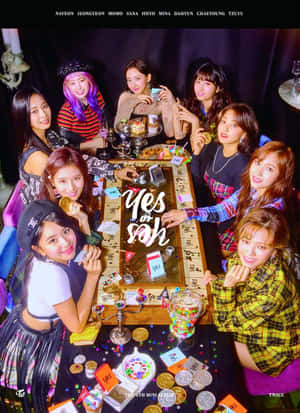 트와이스, 음악 콘서트 무대에서 빛나는 걸그룹 — 트와이스 배경화면