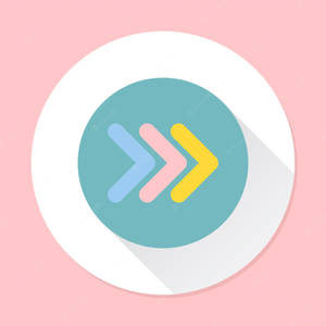 파스텔 넥스트 화살표 — 파스텔 배경화면