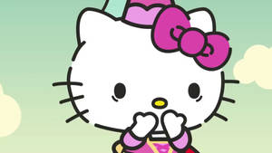 핑크 모자 헬로키티 PFP