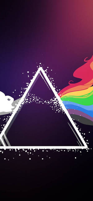 Pink Floyd 파스텔 아트 배경화면 — 아이폰 14 프로 맥스 배경화면