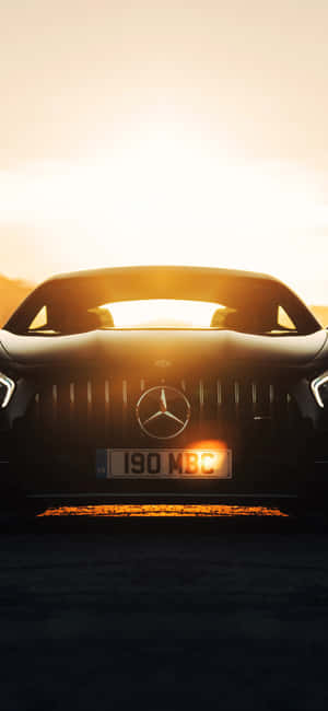 아이폰 X AMG GT-R 배경화면 — Honor 500 Smart 배경화면