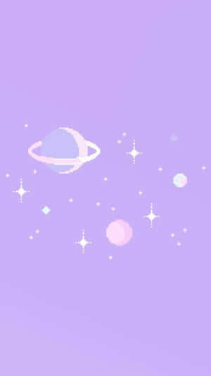 귀여운 보라색 배경