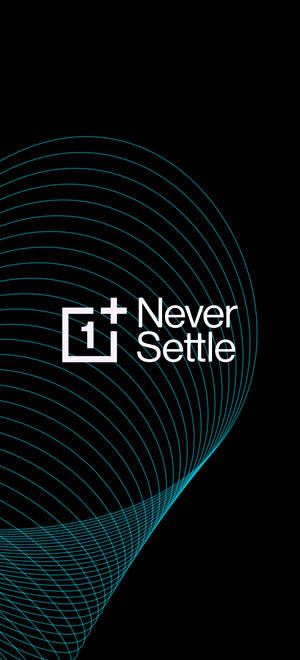 Oneplus Never Settle 라인 원통 배경화면 — 아이폰 14 플러스 배경화면