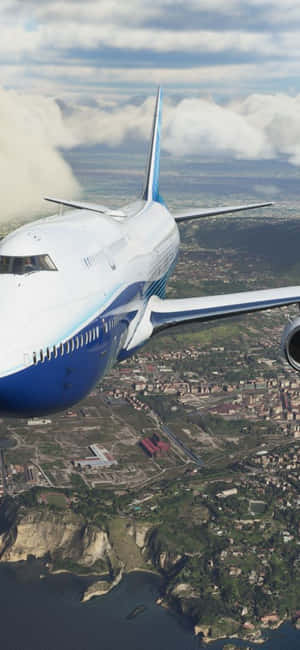iPhone Xs Microsoft Flight Simulator 배경 — Fairphone 배경화면
