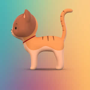 만화 고양이 사진 — 감성 고양이 배경화면