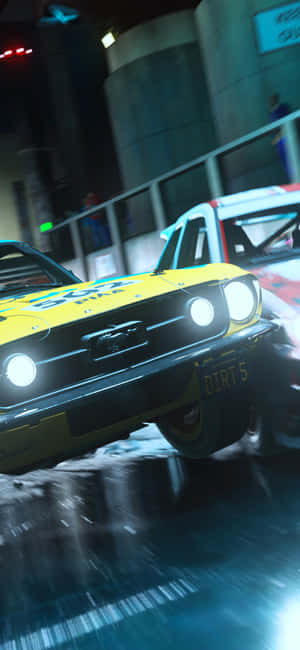 아이폰 Xs Dirt Rally 배경화면 — 갤럭시 A55 배경화면
