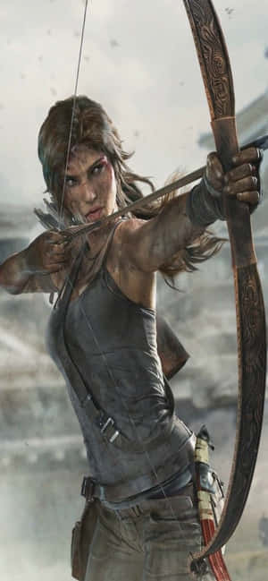 iPhone XS Max Rise of the Tomb Raider 배경화면 — 아이폰 11 배경화면