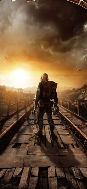 iPhone X Metro Exodus 배경화면 — 리얼미 배경화면
