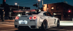 차량 닛산 GT-R 닛산 나이트 HD 배경화면 | 배경 이미지