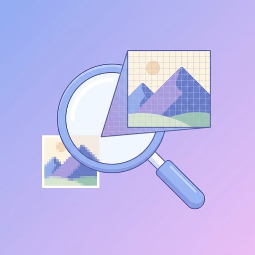 AI 이미지 업스케일러 — 배경화면 editing tool